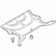 Volkswagen 3D0-825-236-AA Rear Shield
