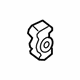 Volkswagen 7P0-121-275 Lower Insulator