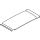 Volkswagen 3CM-877-307-FG2 Sunshade