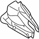 Volkswagen 3B0-825-661 Heat Shield