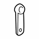 Volkswagen 4A0-253-295-P Converter & Pipe Plate