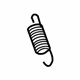 Volkswagen 7B0-609-651-B Caliper Mount Spring