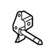 Volkswagen 56D-857-022 Mount Bracket