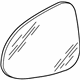Volkswagen 7P6-857-521-A Mirror Glass