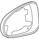 Volkswagen 7P6-857-601-9B9 Glass Frame