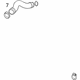 Volkswagen 1K0-145-832-AE Pressure Hose