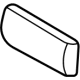 Volkswagen 5H0-885-873-C-WHQ Filler Cover