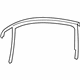 Volkswagen 3C4-837-431-F-5AP Window Guide