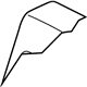 Volkswagen 7P6-885-777-D Seat Back Pad