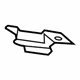 Volkswagen 1K8-867-283-A Surround Weatherstrip Clip