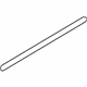 Volkswagen 7B0-853-345 Belt Molding