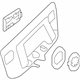 Volkswagen 5C6-867-605-9B9 Trunk Lid Trim