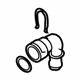 Volkswagen 1K0-122-291-BM Lower Coupling