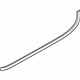 Volkswagen 17A-837-701-B-5AP Door Weatherstrip