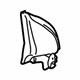 Volkswagen 1K5-837-973-A-9B9 Corner Trim