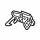 Volkswagen 3C0-823-480-A Safety Catch