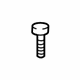 Volkswagen N-106-046-02 Storage Tray Bolt