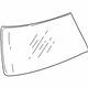 Volkswagen 1J6-845-051-H Lift Gate Glass