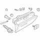 Volkswagen 5C1-857-097-F-82V Glove Box Assembly