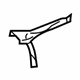 Volkswagen 3C9-810-745 Seat Belt Reinforcement