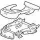 Volkswagen 3D0-881-135-F Cushion Frame