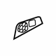 Volkswagen 3C1-868-157-D-95T Speaker Grille