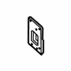 Volkswagen 5C5-806-665 End Plate
