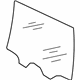 Volkswagen 7P6-845-025-C Door Glass