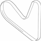 Volkswagen 06K-260-849-A Serpentine Belt