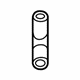 Volkswagen 3C0-121-051-Q Lower Hose