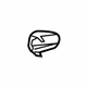 Volkswagen 3D0-837-875-B-GRU Lock Cylinder Cap