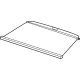 Volkswagen 3CM-061-167 Luggage Cover
