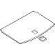 Volkswagen 3CM-858-855-B-JB1 Floor Cover