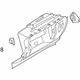 Volkswagen 7P1-857-114-H-4A1 Glove Box Frame