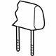 Volkswagen 1J0-885-921-A-4PM Headrest Cover