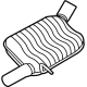 Volkswagen 5QM-253-209-BE Front Pipe