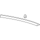 Volkswagen 3CM-867-707-82V Upper Gate Trim