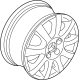 Volkswagen 2GJ-601-025-A-8Z8 Wheel, Alloy