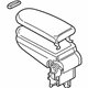 Volkswagen 3B0-864-209-R-KWQ Armrest Assembly