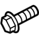 Volkswagen N-911-280-02 Lower Hinge Mount Bolt