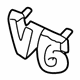 Volkswagen 1J5-853-679-A-GQF Nameplate