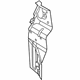 Volkswagen 5C6-810-689 Tail Lamp Pocket