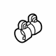 Volkswagen 1K0-253-141-G Rear Muffler Clamp