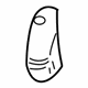 Volkswagen 7B0-881-081-DE5 Armrest