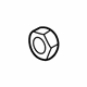 Volkswagen WHT-005-309 Master Cylinder Lock Nut