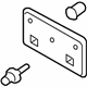 Volkswagen 5C6-807-285-E-9B9 License Bracket