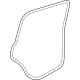 Volkswagen 3CM-839-701-5AP Door Weatherstrip