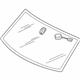 Volkswagen 7P6-845-099-BC-NVB Windshield