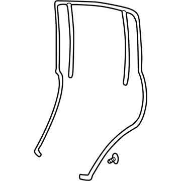 Volkswagen Passat Window Run - 3B9-839-432-T-B41