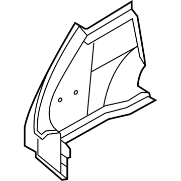 Volkswagen Beetle Wheelhouse - 5C5-867-428-G-CA9